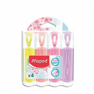 Poch de 4 fluo pastel