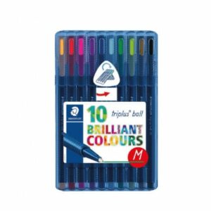 Poch 10 stylos à bille M