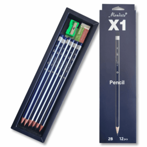 Crayons à papier Mondete X1 2B