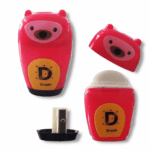 Taille-crayon et gomme Lovely Bear