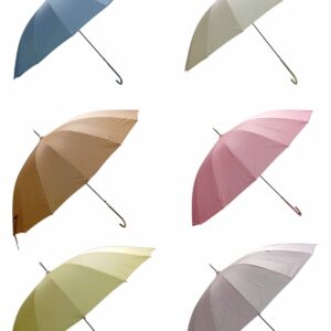 Parapluie grand classique — couleurs pastel