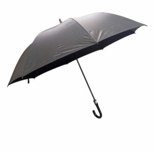 parapluie noir antivent — design classique et robuste
