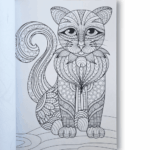 carnet de coloriage — animaux & mandalas a4