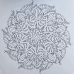 carnet de coloriage mandala a4 — 30 pages