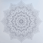 carnet de coloriage mandala a4 — 30 pages
