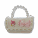 mini sac à main enfant — petit sac décoratif à poignée perles