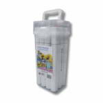 set 12 marqueurs double‑pointe kalino — mallette plastique