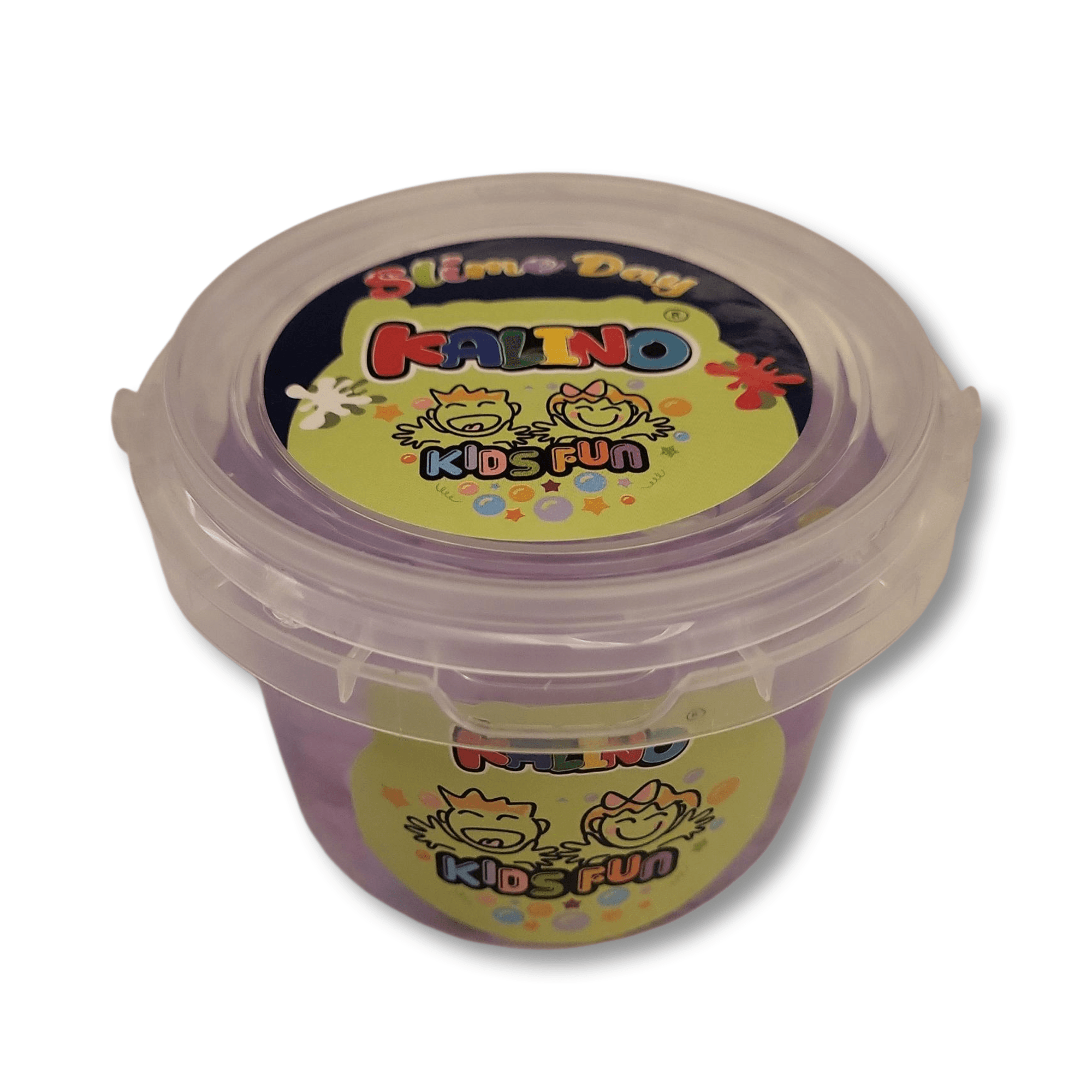 slime kalino kids fun — seaux transparents et billes sensorielles