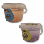 slime kalino kids fun — seaux transparents et billes sensorielles