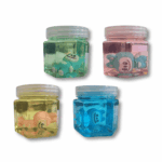 slime party kalino — couleurs transparentes avec figurines intégrées