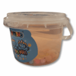 slime kalino kids fun — seaux transparents et billes sensorielles