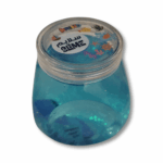 slime kalino — texture sensorielle avec accessoires marins