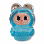 slime kalino dans récipients labubu