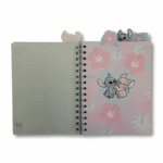 bloc notes stitch — design illustré avec onglet marque page