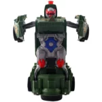 véhicule blindé transformable — tank ↔ robot (camouflage)