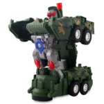 véhicule blindé transformable — tank ↔ robot (camouflage)