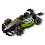 voiture stunt télécommandée — drift & flips 360° (roues omni)