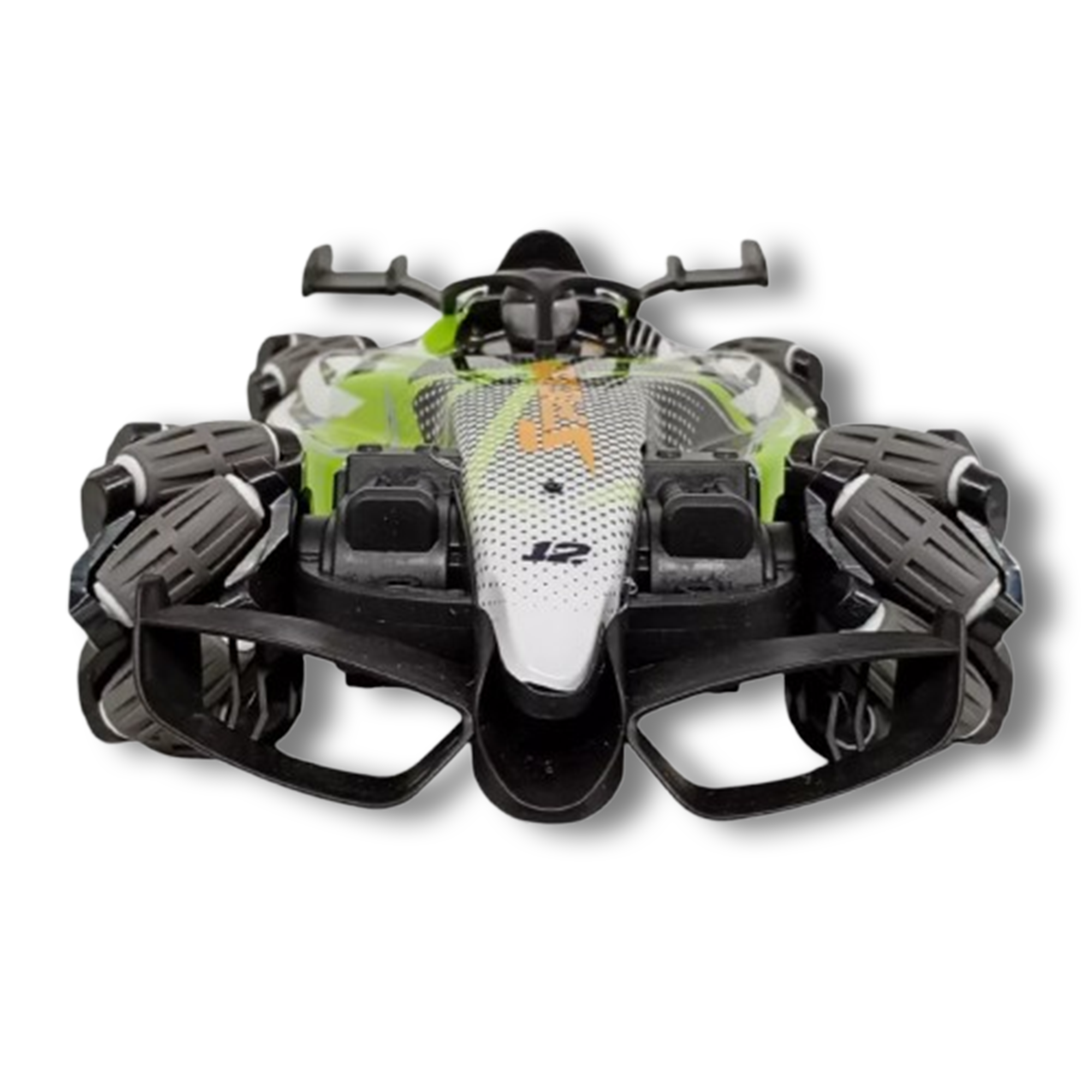 voiture stunt télécommandée — drift & flips 360° (roues omni)