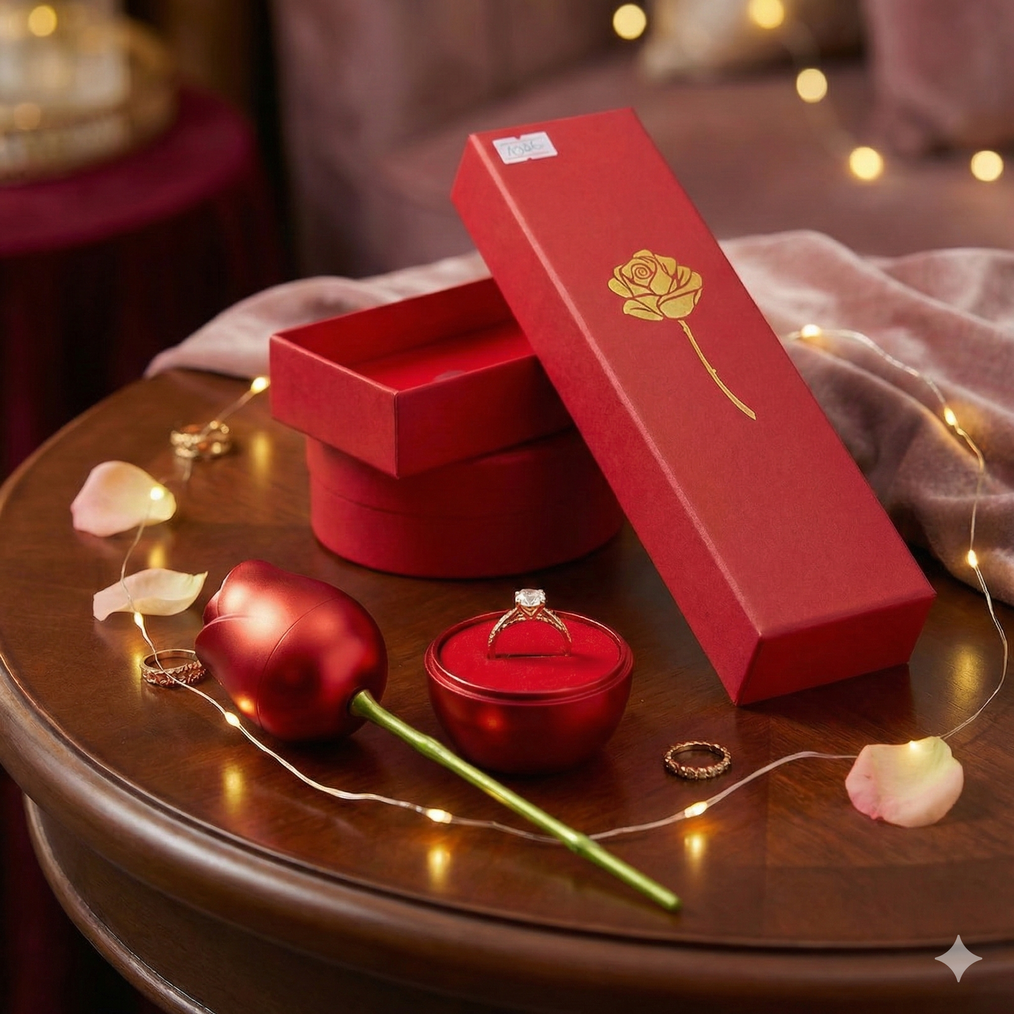 rose métal « ring reveal »