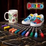 marqueurs acryliques kalino — coffret couleurs vives