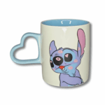 set 2 tasses stitch & angel — anses cœur